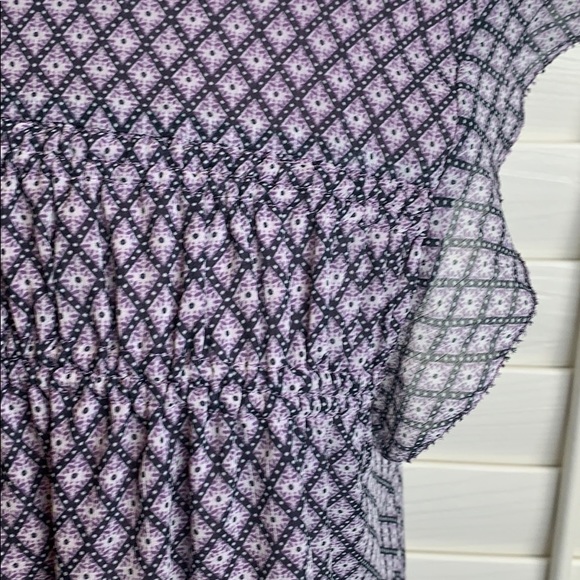 Loft by Ann Taylor size M loose short sleeve top - Picture 2 of 7